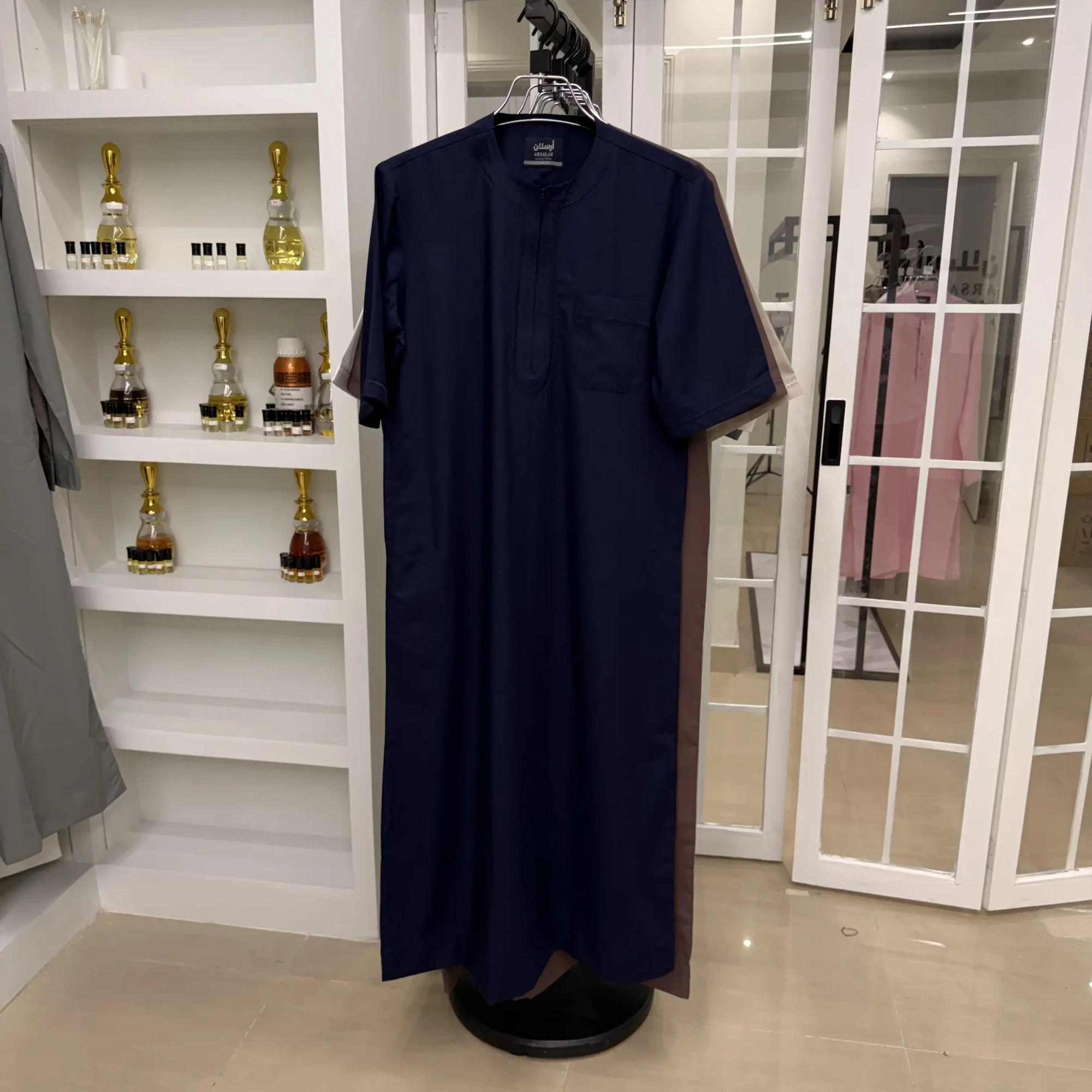 NAVY BLUE LUXURY MOROCCAN-2
